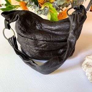 Tylie Malibu Black Leather Bag